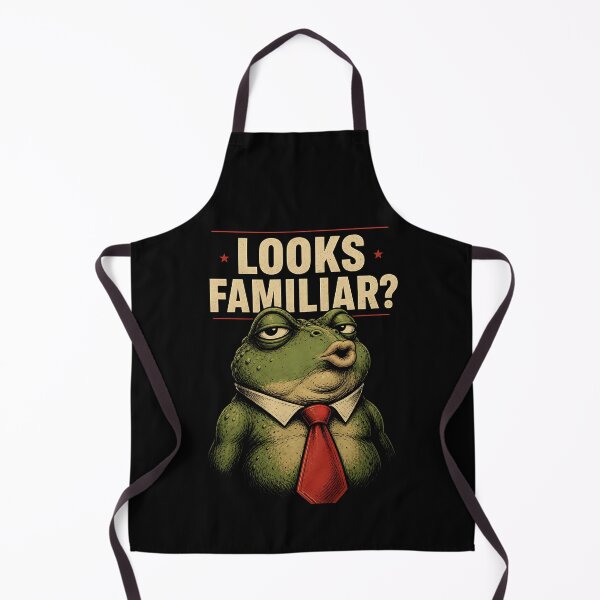 Item preview, Looks Familiar Frog Red Tie Satire designed and sold by SplashTastic.