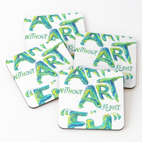 Item preview, The Earth Without Art Is Just Eh - Artistic Typography Quote designed and sold by RumiRogue.