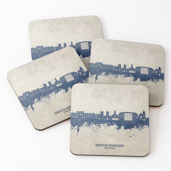 Item preview, South Shields England Skyline designed and sold by ArtPrints.