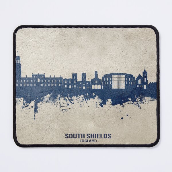 Item preview, South Shields England Skyline designed and sold by ArtPrints.
