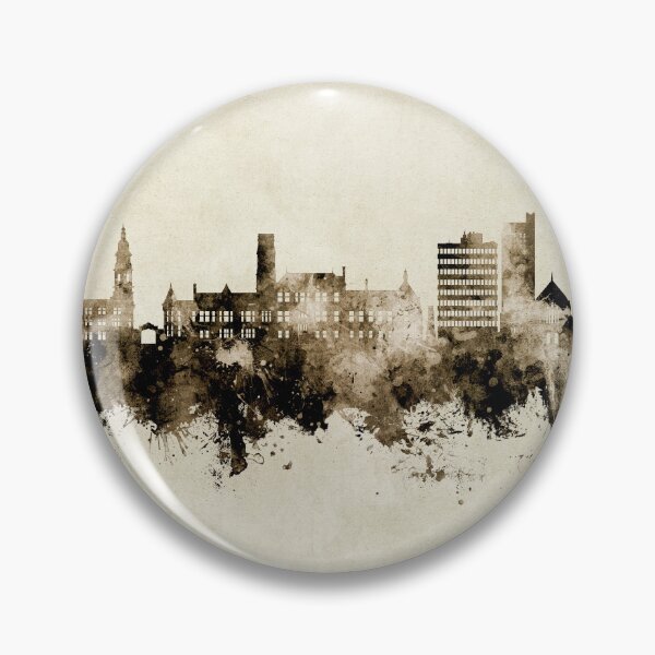 Item preview, St Helens England Skyline designed and sold by ArtPrints.