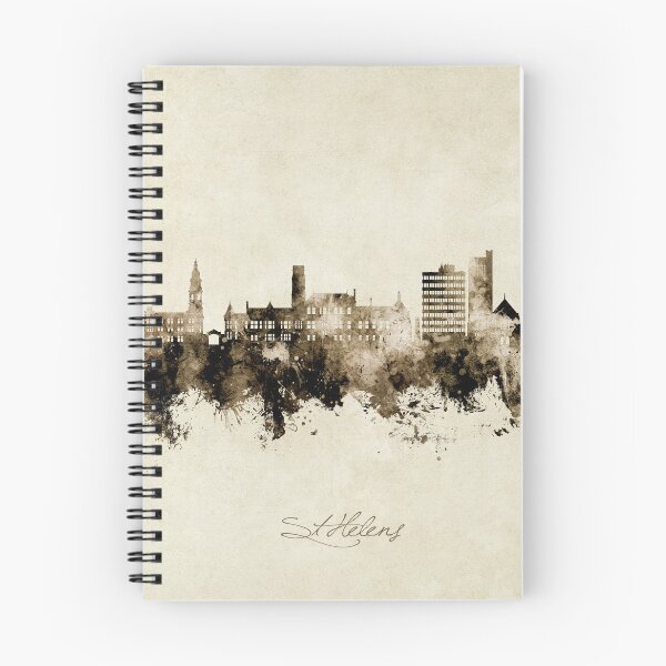 Item preview, St Helens England Skyline designed and sold by ArtPrints.