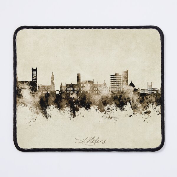 Item preview, St Helens England Skyline designed and sold by ArtPrints.