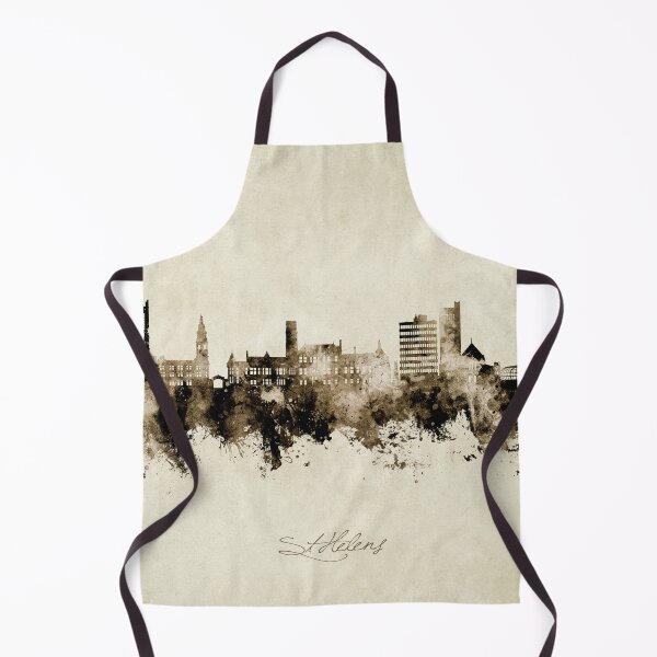 Item preview, St Helens England Skyline designed and sold by ArtPrints.