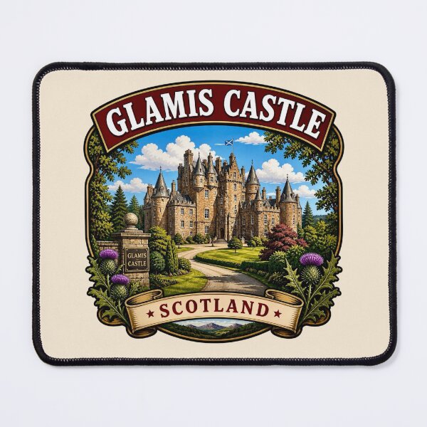 Item preview, Glamis Castle, Scotland designed and sold by Myra365Art.