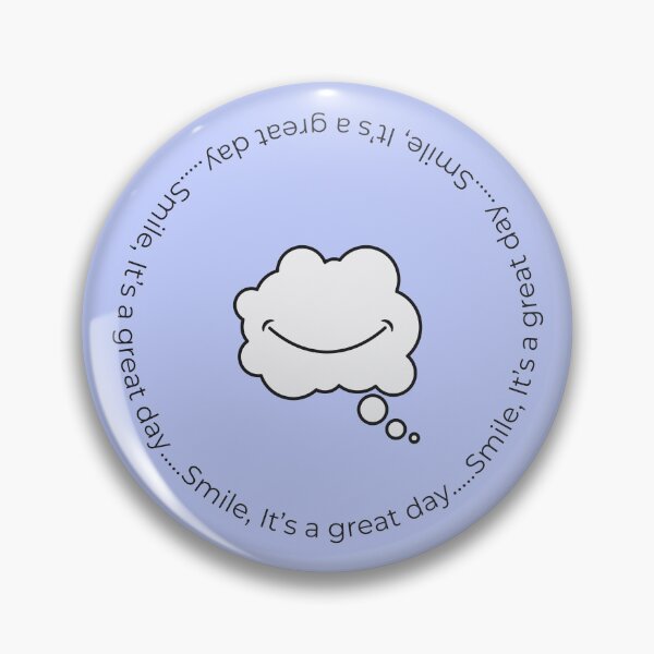 Item preview, Copy of Smile, It's a Great Day  - Minimalist Happy Design - Lavander designed and sold by Très Joli Brothers.