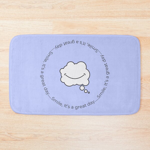 Item preview, Copy of Smile, It's a Great Day  - Minimalist Happy Design - Lavander designed and sold by Très Joli Brothers.
