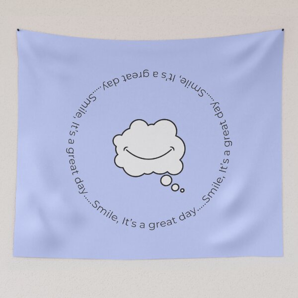 Item preview, Copy of Smile, It's a Great Day  - Minimalist Happy Design - Lavander designed and sold by Très Joli Brothers.