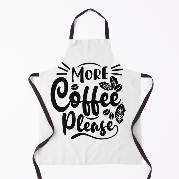 Item preview, More Coffee Please Typographic Illustration designed and sold by logocity63.