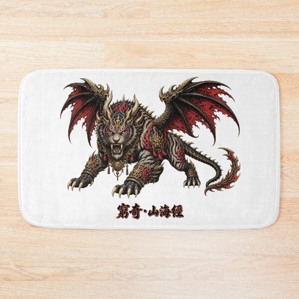 Item preview, Qiongqi Demon Tiger Dark Fantasy Shan Hai Jing designed and sold by holyminix.