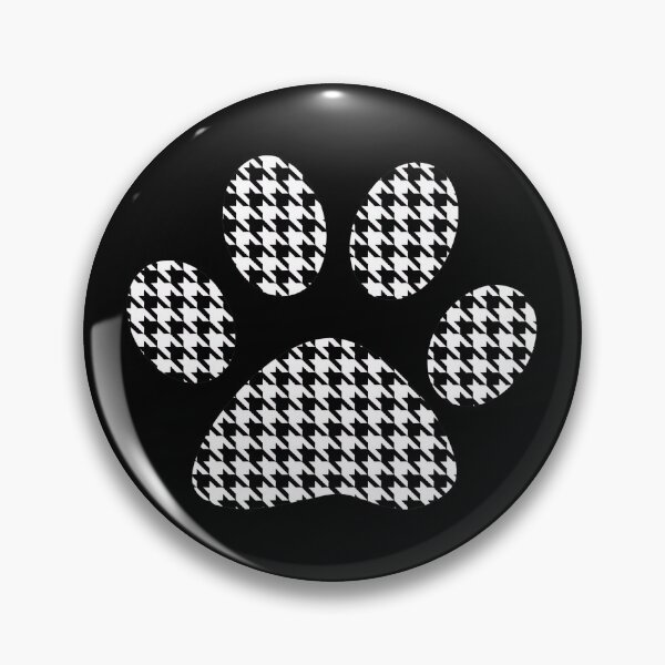 Item preview, Houndstooth Paw Print Graphic Design designed and sold by OlyvieArt.