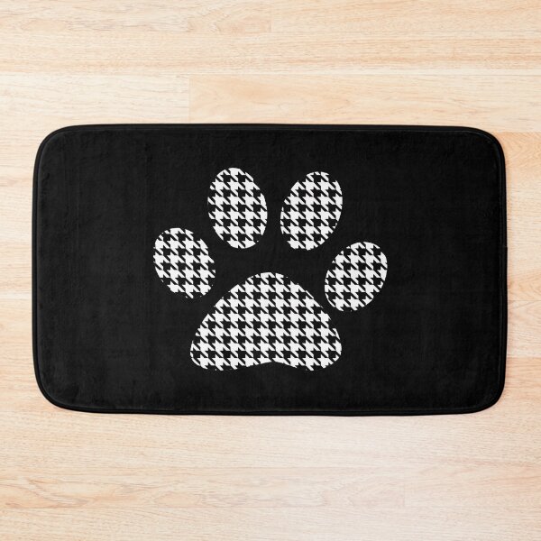 Item preview, Houndstooth Paw Print Graphic Design designed and sold by OlyvieArt.