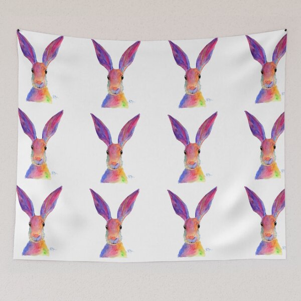 Item preview, HARE RaBBiT PRiNTS ' Jelly Bean ' BY SHIRLEY MACARTHUR designed and sold by Shirley MacArthur Art.
