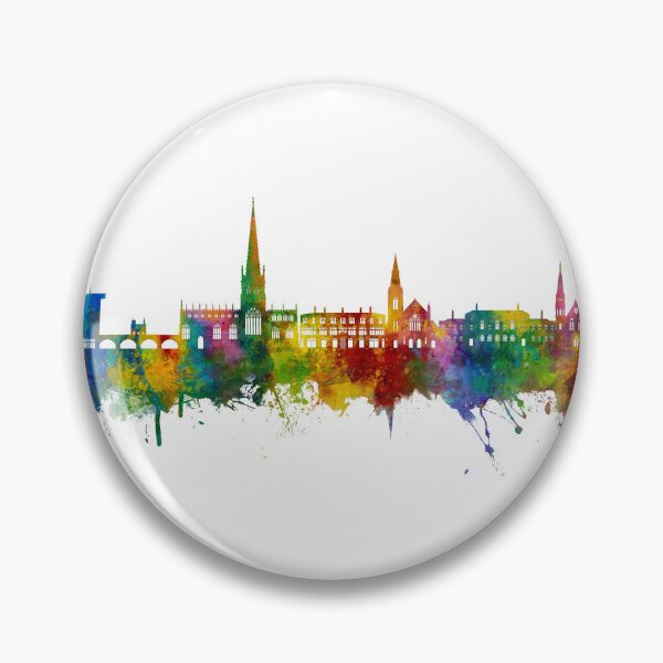 Item preview, Rotherham England Skyline designed and sold by ArtPrints.