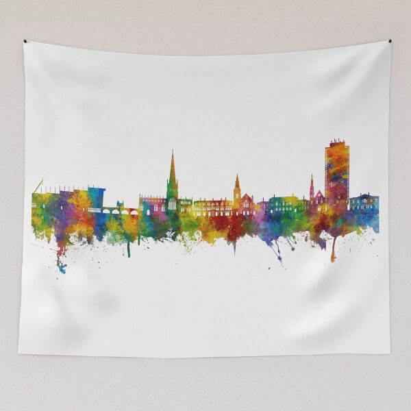 Item preview, Rotherham England Skyline designed and sold by ArtPrints.