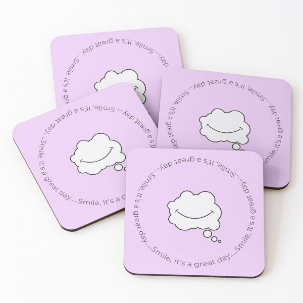 Item preview, Smile, It's a Great Day  - Minimalist Happy Design - Lilac designed and sold by Très Joli Brothers.