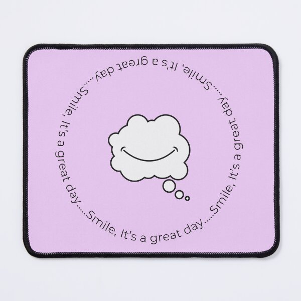 Item preview, Smile, It's a Great Day  - Minimalist Happy Design - Lilac designed and sold by Très Joli Brothers.