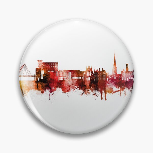 Item preview, Hemel Hempstead England Skyline designed and sold by ArtPrints.