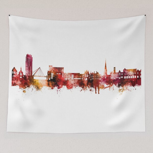 Item preview, Hemel Hempstead England Skyline designed and sold by ArtPrints.