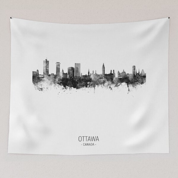 Item preview, Ottawa Canada Skyline designed and sold by ArtPrints.