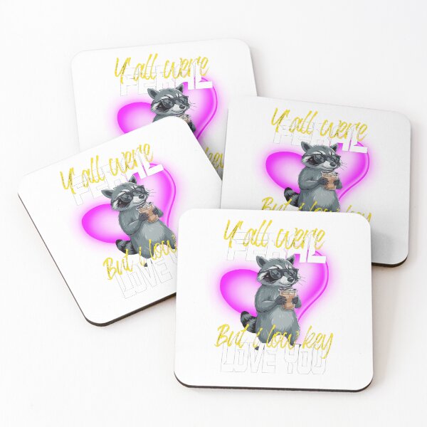 Item preview, Yall Were Feral But I Low Key Love You designed and sold by TheEndDesign.