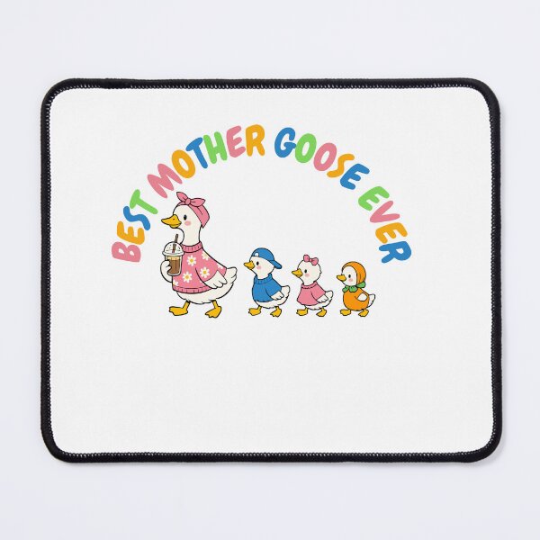 Item preview, Best Mother Goose Ever - Cute Floral Goose Family designed and sold by ANoelleART.
