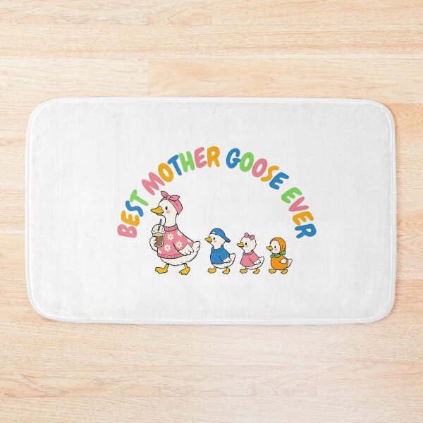 Item preview, Best Mother Goose Ever - Cute Floral Goose Family designed and sold by ANoelleART.