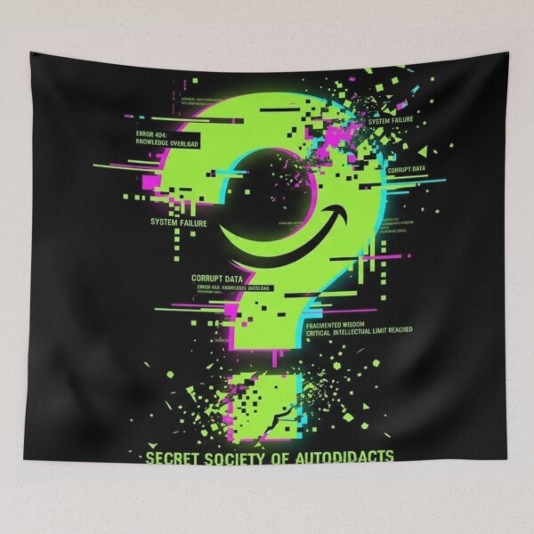 Item preview, System Crash: Secret Society of Autodidacts designed and sold by InnerwayStudio.