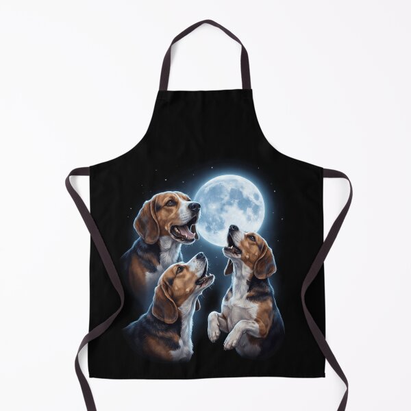 Item preview, Beagle Howling Moon Art Dog Owner designed and sold by TerryConnells.