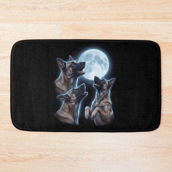Item preview, Belgian Malinois Howling Moon Art Dog Owner designed and sold by TerryConnells.