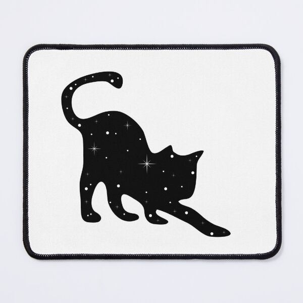 Item preview, Celestial Black Cat Galaxy Silhouette Art(Göksel Kara Kedi Galaksi Silüeti Sanatı) designed and sold by logocity63.