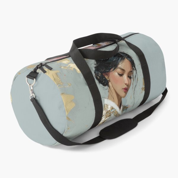 Item preview, Graceful Korean Woman in Golden Hanbok A designed and sold by colorful-white.
