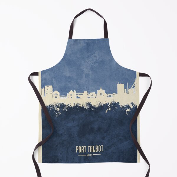 Item preview, Port Talbot Wales Skyline designed and sold by ArtPrints.