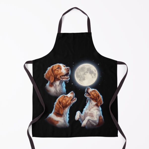 Item preview, Brittany Howling Moon Art Dog Owner designed and sold by TerryConnells.
