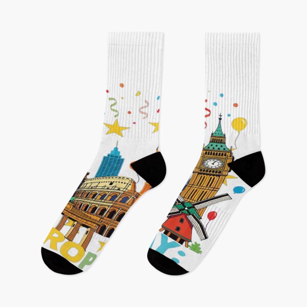 Item preview, Europe Day United We Slay T-Shirt | EU Celebration Shirt | Colorful Europe Landmarks Graphic Tee | Travel Lover Gift | Europe Pride Outfit designed and sold by Sushikidsntod.