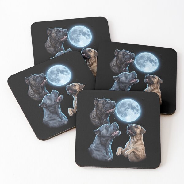 Item preview, Cane Corso Howling Moon Art Dog Owner designed and sold by TerryConnells.