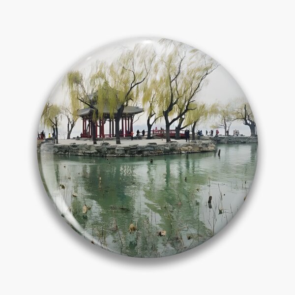 Item preview, summer palace lake designed and sold by Paper & Pine .