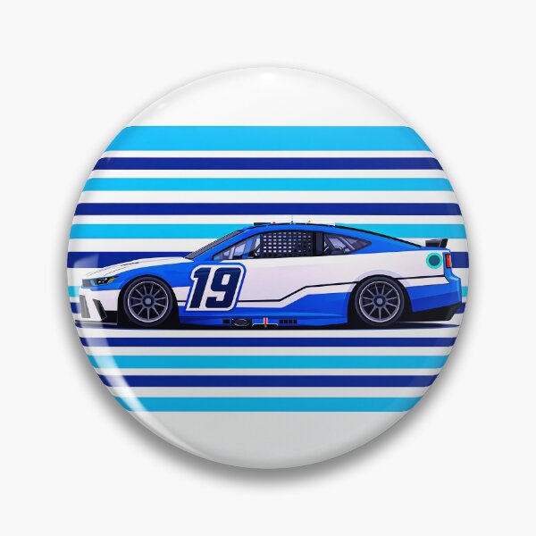 Item preview, Chase Briscoe #19 Blue & White Nascar designed and sold by PitWallArt.