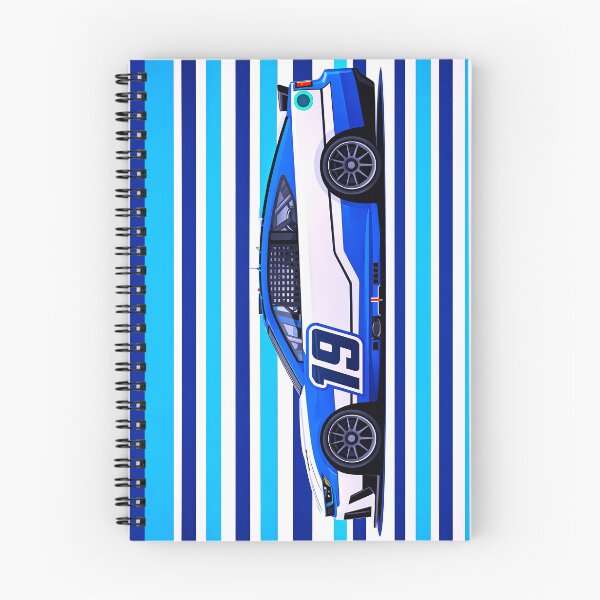 Item preview, Chase Briscoe #19 Blue & White Nascar designed and sold by PitWallArt.