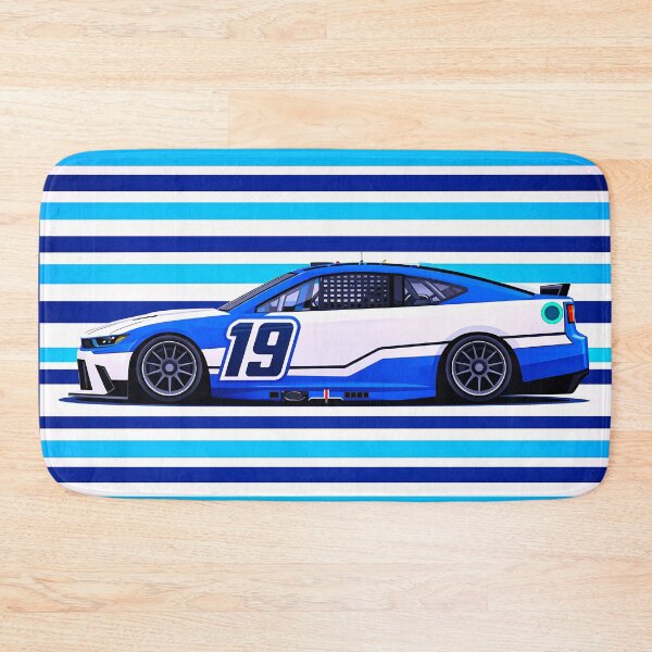 Item preview, Chase Briscoe #19 Blue & White Nascar designed and sold by PitWallArt.