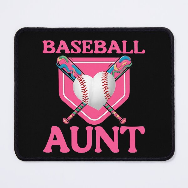 Item preview, Baseball Aunt Pink Heart Bat Design designed and sold by KIROSALS.