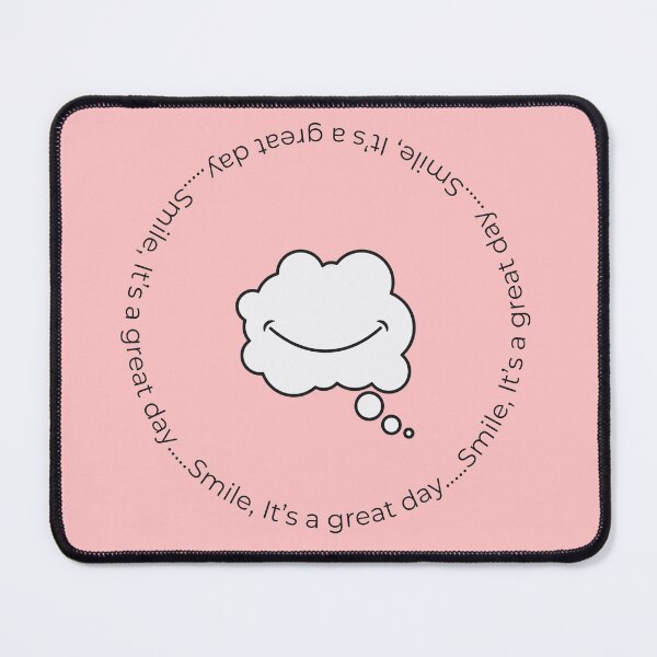 Item preview, Smile, It's a Great Day  - Minimalist Happy Design - Pink designed and sold by Très Joli Brothers.
