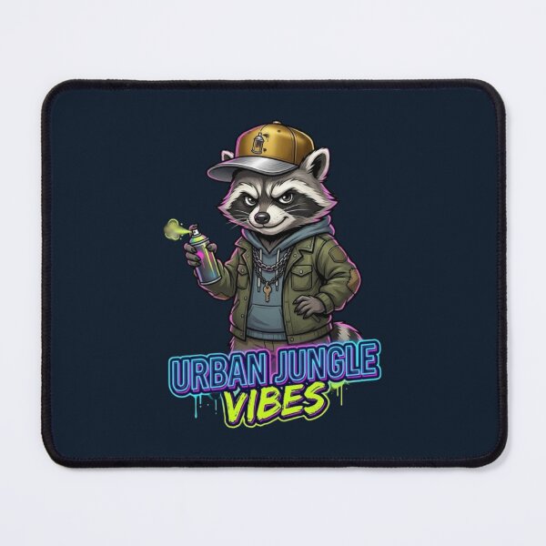 Item preview, Urban Jungle – Graffiti Raccoon Streetwear Art designed and sold by Dogandesighn.