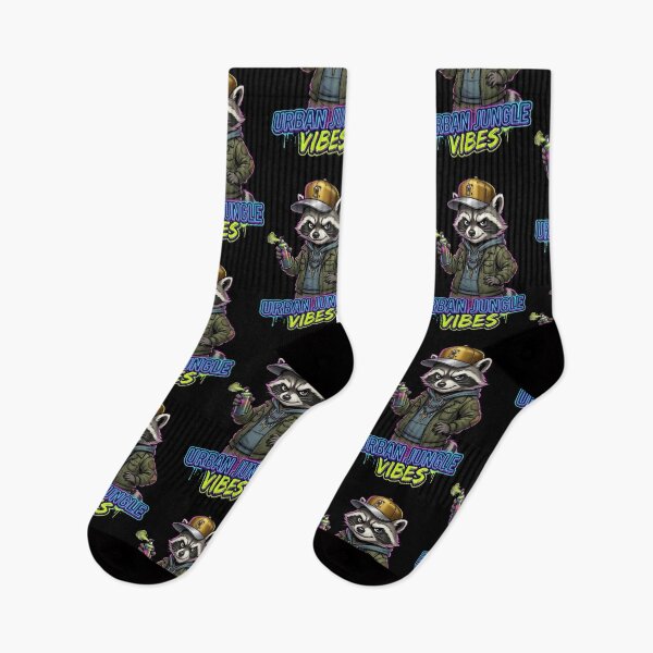 Item preview, Urban Jungle – Graffiti Raccoon Streetwear Art designed and sold by Dogandesighn.
