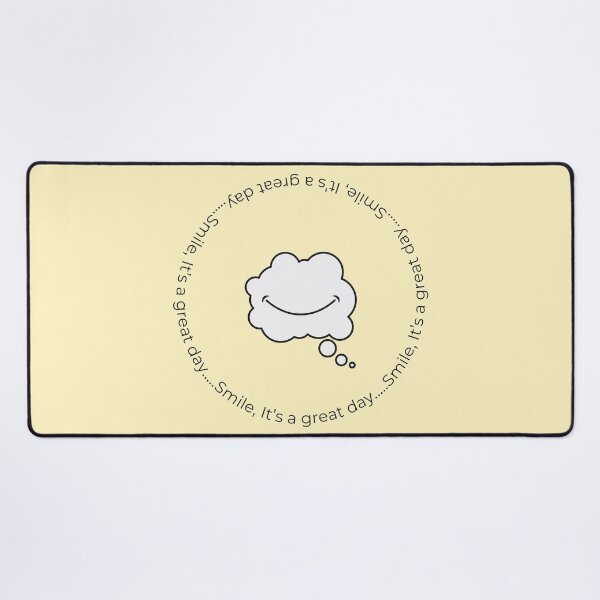 Item preview, Smile, It's a Great Day  - Minimalist Happy Design - Yellow designed and sold by Très Joli Brothers.