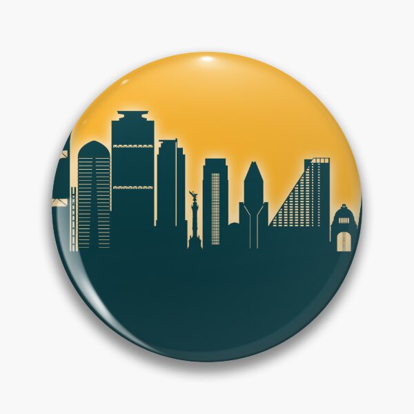 Item preview, Mexico City Skyline Mexico designed and sold by ArtPrints.