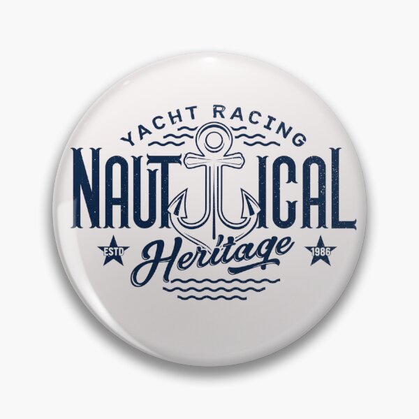 Item preview,  Nautical Anchor Vintage Yacht Racing Heritage designed and sold by MWSailingClub.