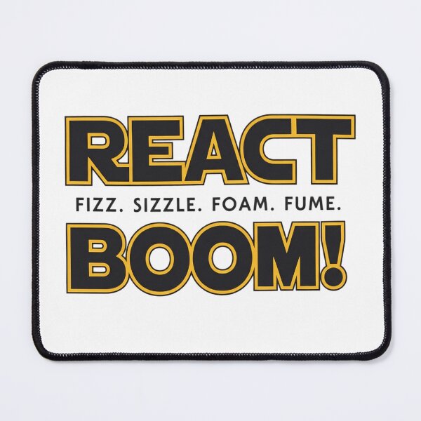 Item preview, React .. BooM! designed and sold by Brainy_Prints.