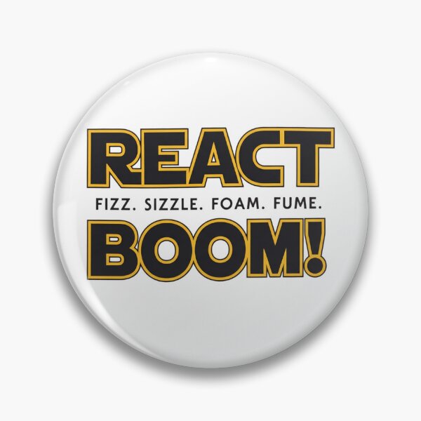 Item preview, React .. BooM! designed and sold by Brainy_Prints.