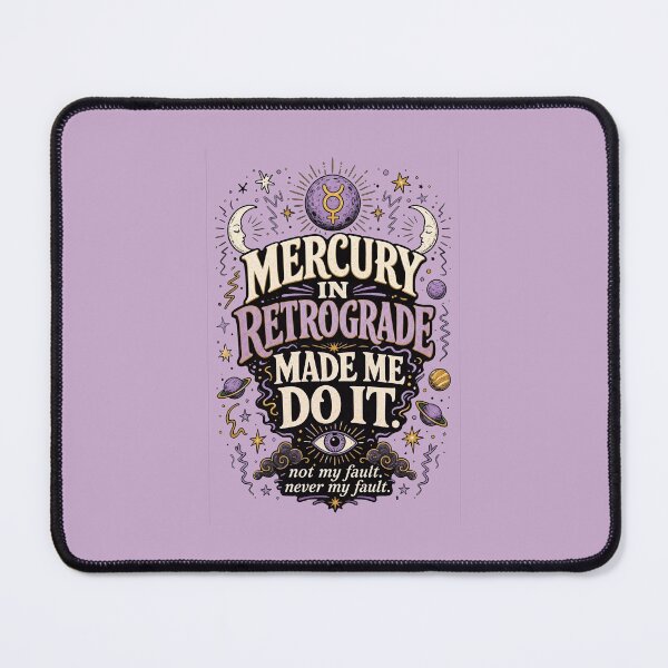 Item preview, Mercury in Retrograde Shirt | Astrology Humor Tee | Witchy Aesthetic Gift designed and sold by KAYJAY DESIGNS.